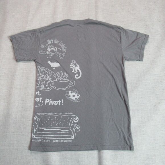 Friends T Shirt Womens Small Gray Short Sleeve Graphic Round Neck Tee TV Show - Picture 5 of 8